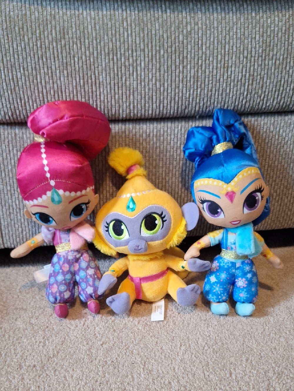 Shimmer And Shine Plush Dolls Set